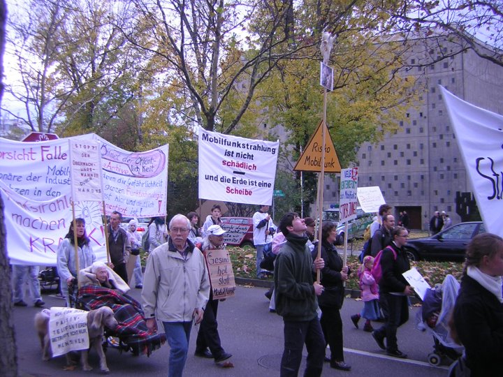 elektrosmog aktivity ve světě