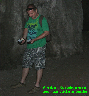 Měřím kolísavé geomagnetické pole